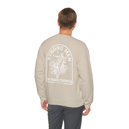 Strong Men Do Hard Things Heavy Blend™ Crewneck Sweatshirt