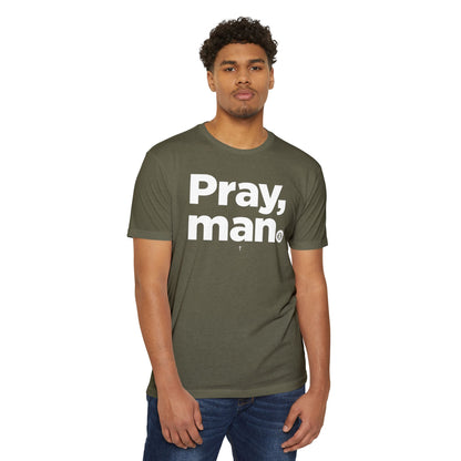 'Pray, Man' CVC Jersey T-Shirt