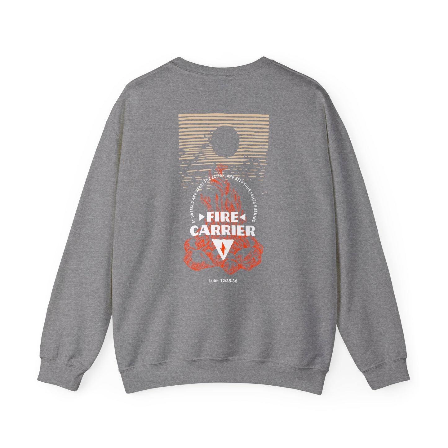Stoked Double Sided Heavy Blend Crewneck Sweatshirt