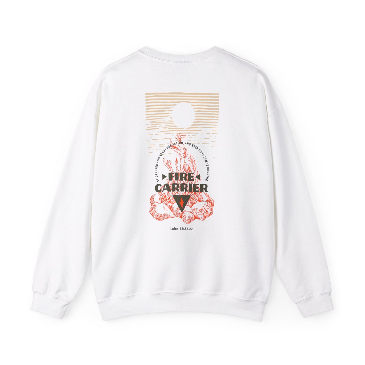 Stoked Double Sided Heavy Blend Crewneck Sweatshirt