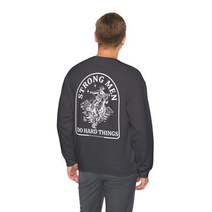 Strong Men Do Hard Things Heavy Blend™ Crewneck Sweatshirt
