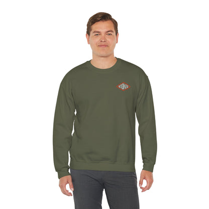 Stoked Double Sided Heavy Blend Crewneck Sweatshirt