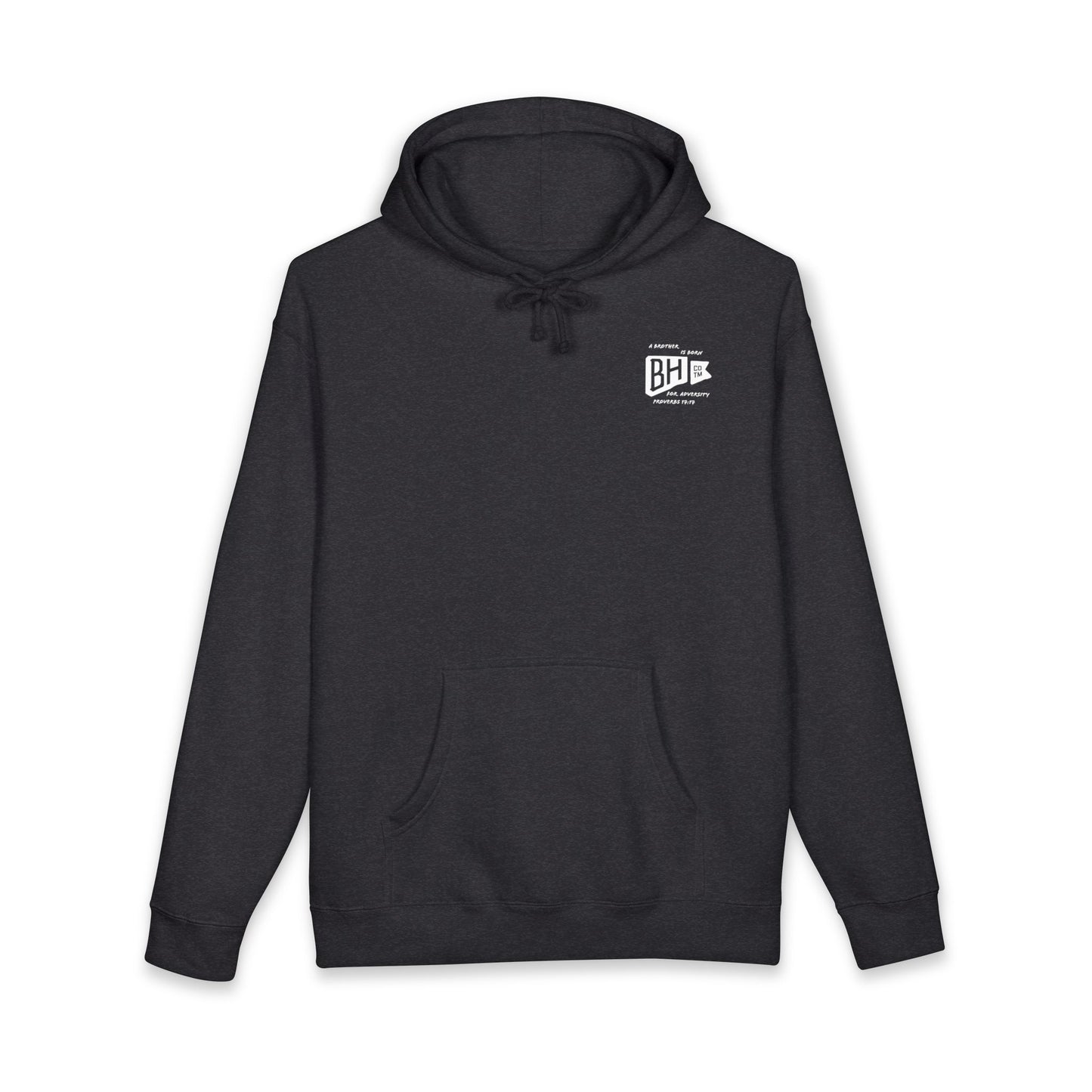 Strong Men Do Hard Things Heavyweight Hooded Sweatshirt