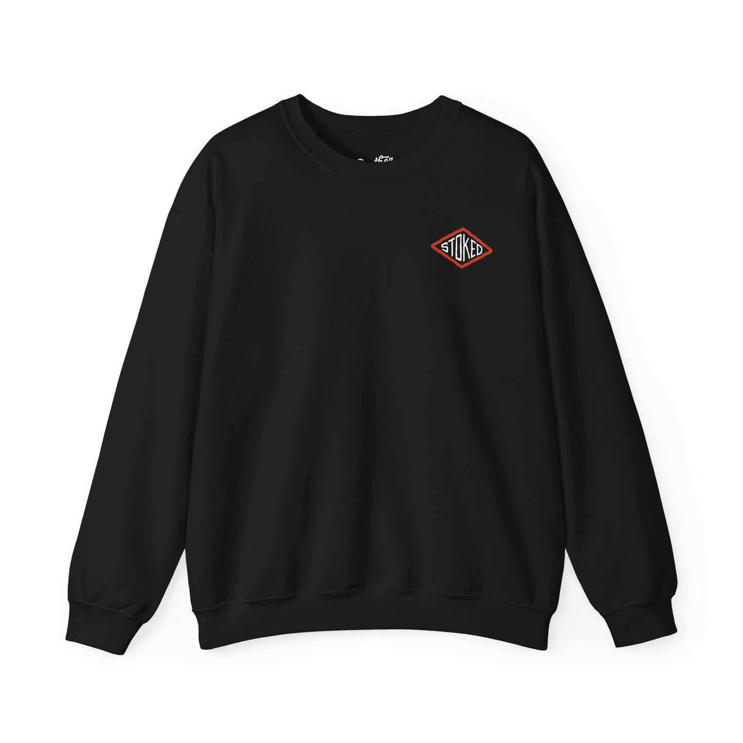 Stoked Double Sided Heavy Blend Crewneck Sweatshirt