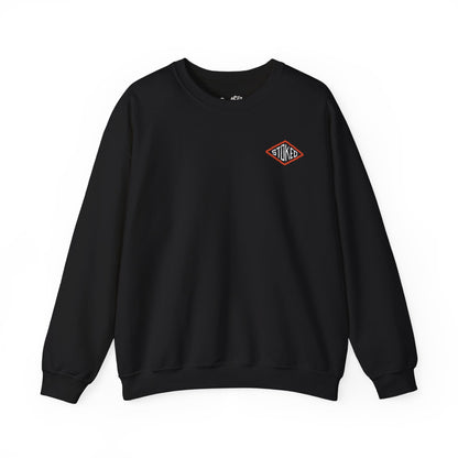 Stoked Double Sided Heavy Blend Crewneck Sweatshirt