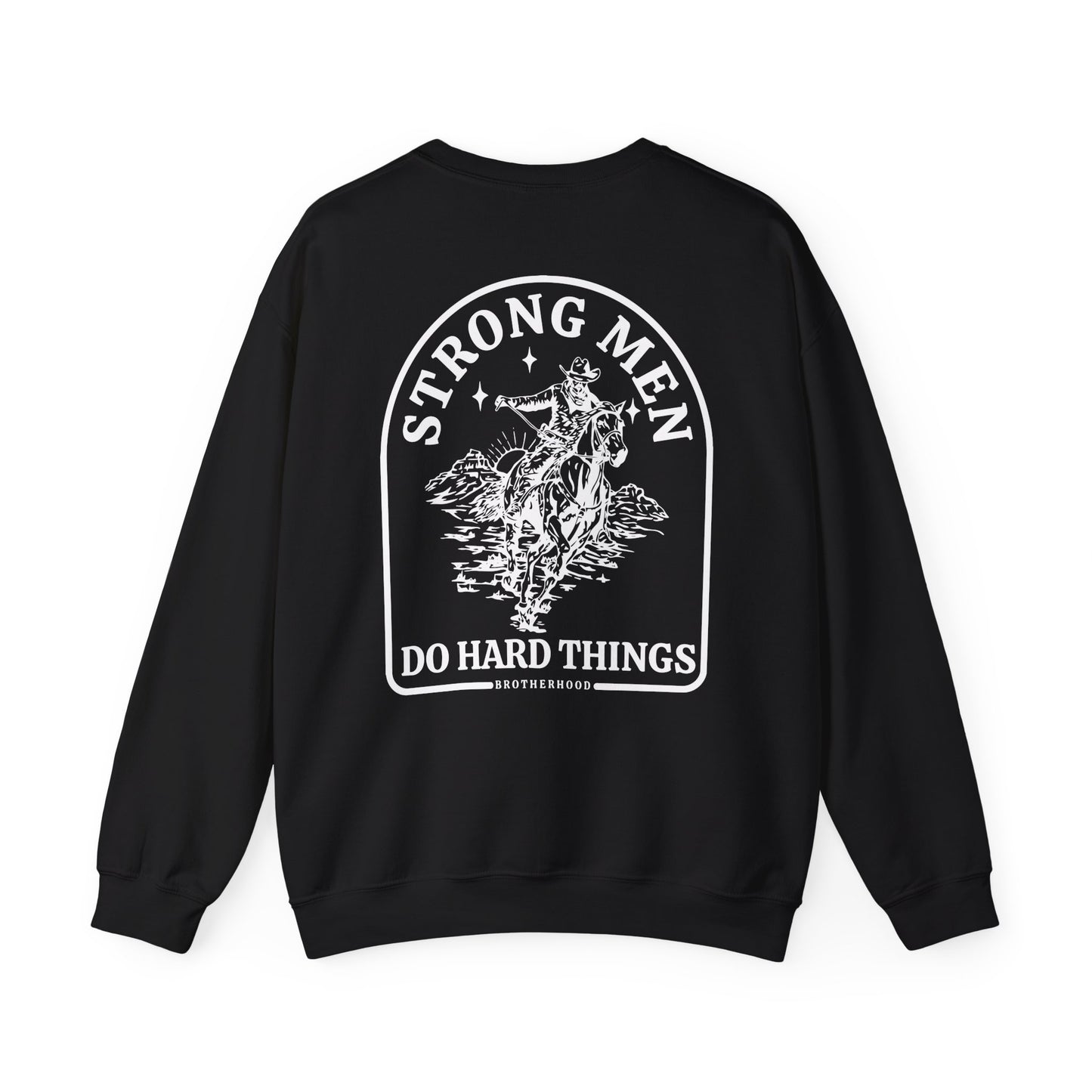 Strong Men Do Hard Things Heavy Blend™ Crewneck Sweatshirt