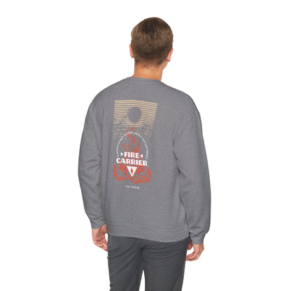 Stoked Double Sided Heavy Blend Crewneck Sweatshirt