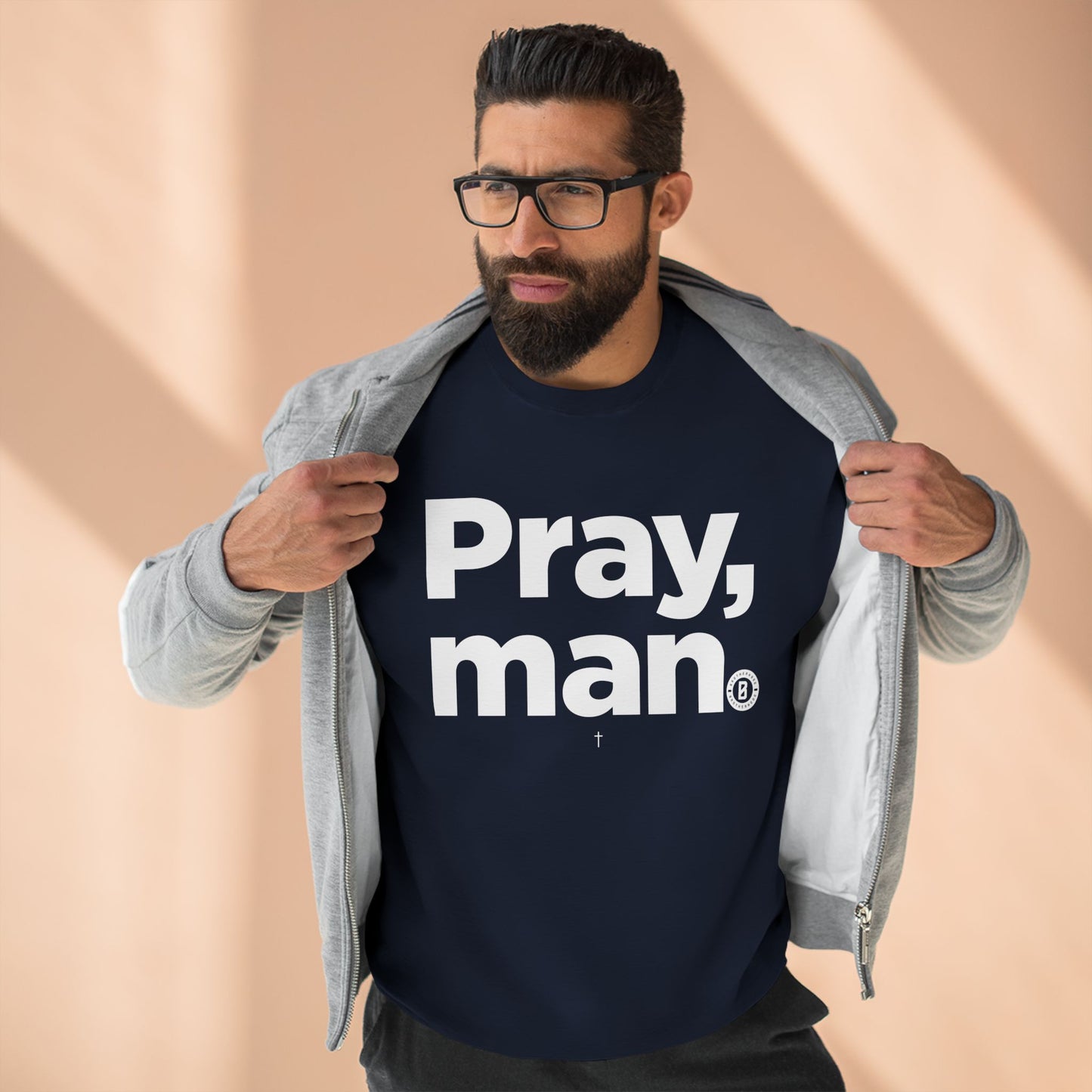 "Pray, man"  Crewneck Sweatshirt
