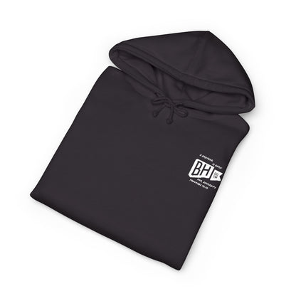 Strong Men Do Hard Things Heavyweight Hooded Sweatshirt