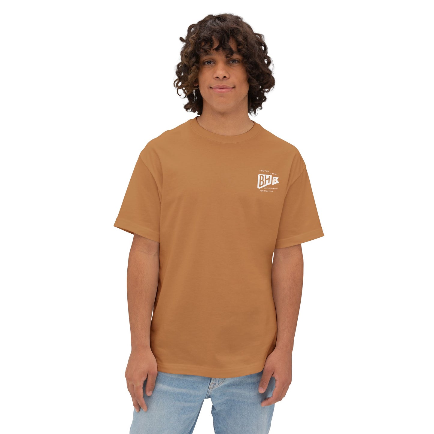 Strong Men Do Hard Things Oversized Boxy Tee