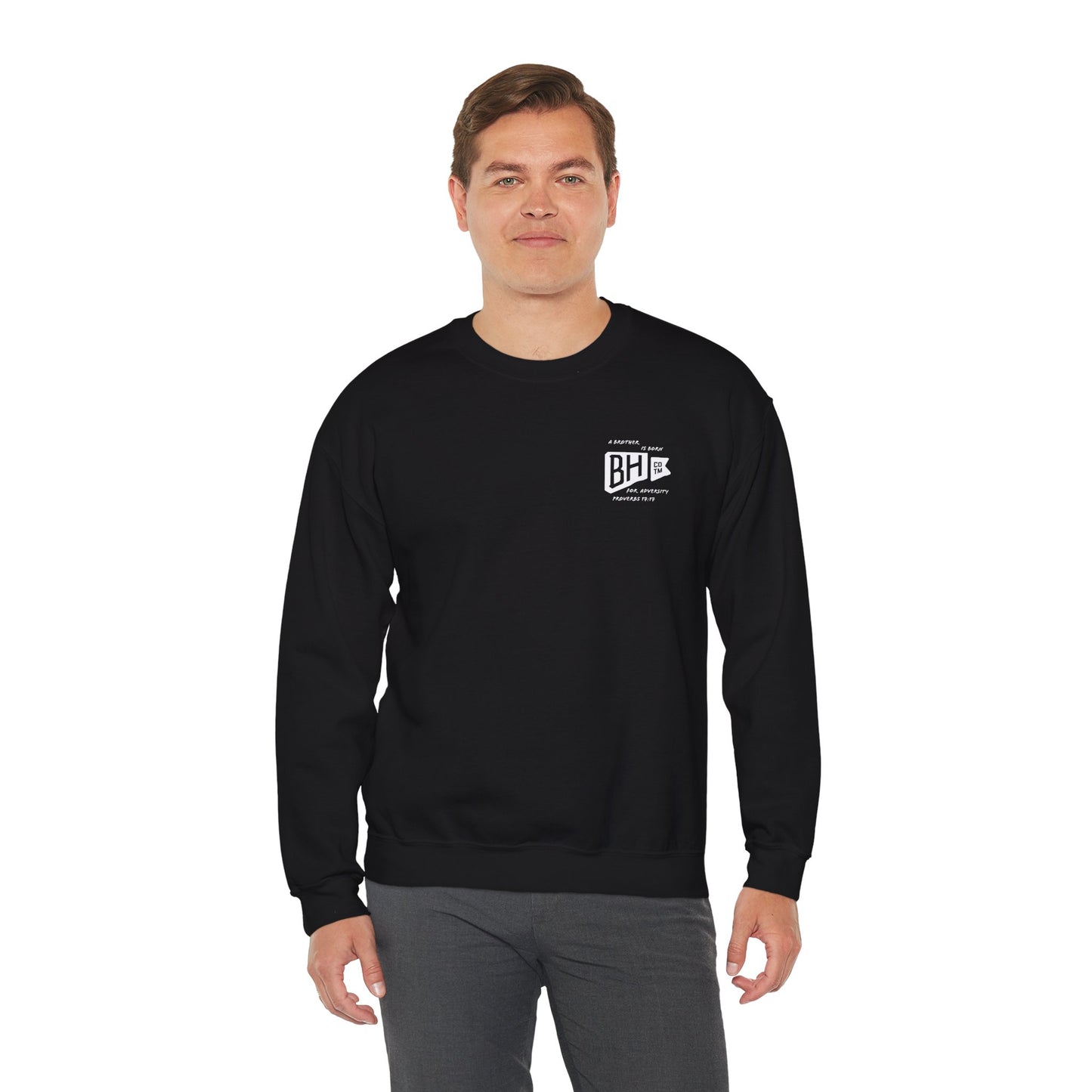 Strong Men Do Hard Things Heavy Blend™ Crewneck Sweatshirt