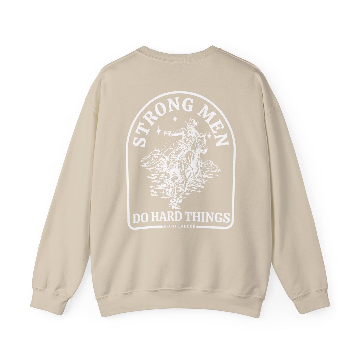 Strong Men Do Hard Things Heavy Blend™ Crewneck Sweatshirt