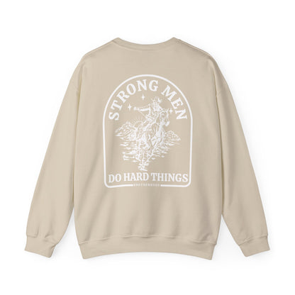 Strong Men Do Hard Things Heavy Blend™ Crewneck Sweatshirt