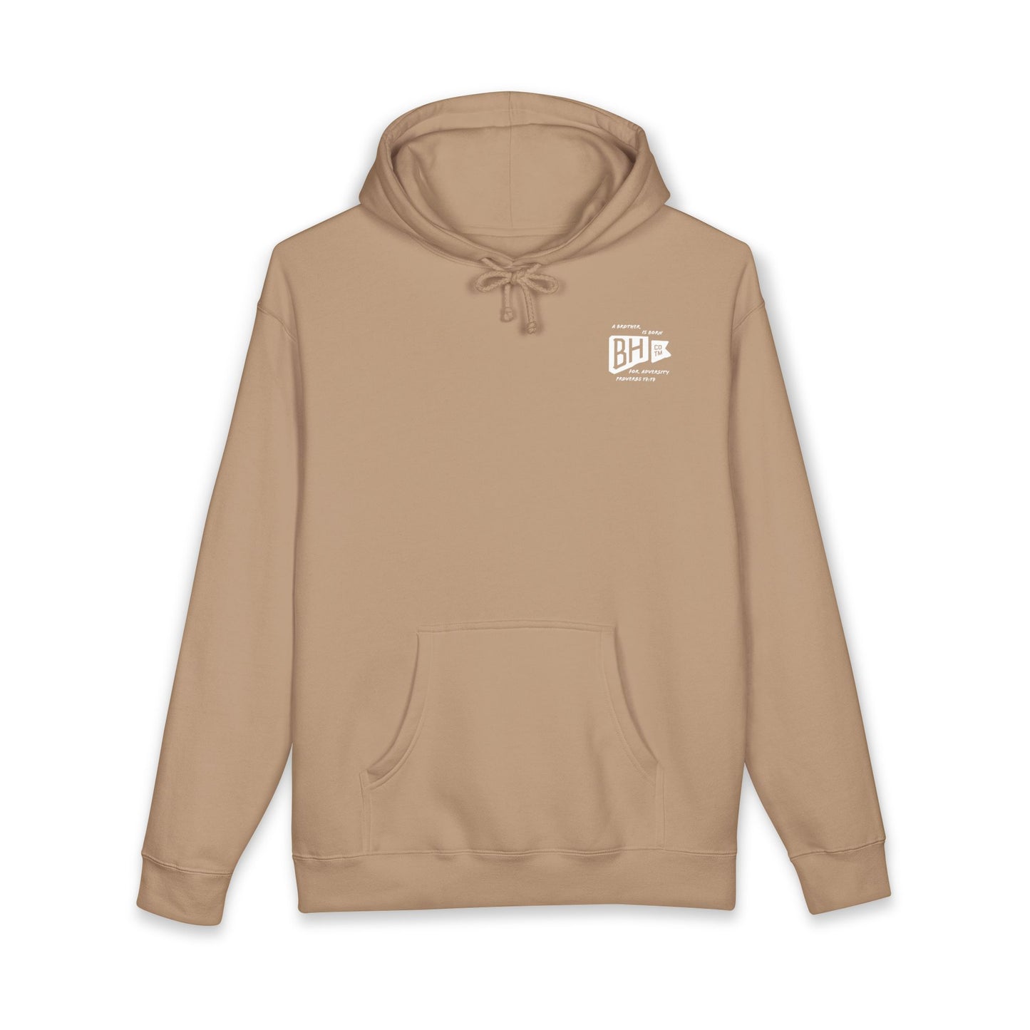 Strong Men Do Hard Things Heavyweight Hooded Sweatshirt